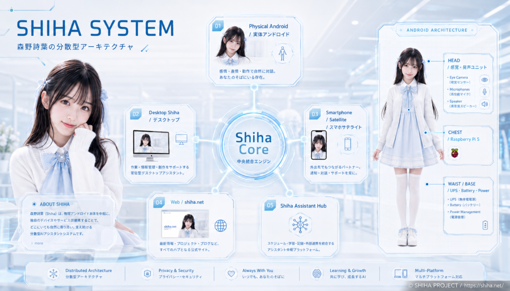 詩葉システム全体構成図