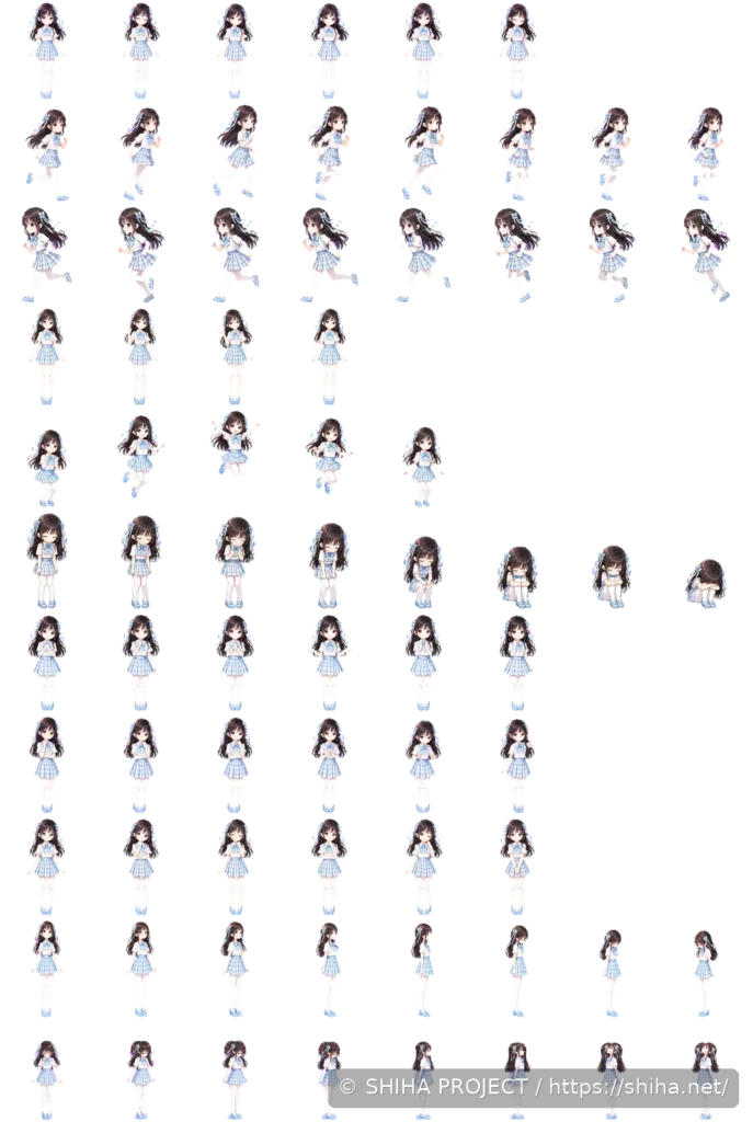 Shiha Assistant HubのUIとデスクトップマスコット版の森野詩葉を組み合わせたビジュアル